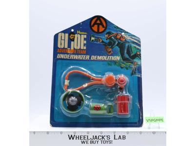 Underwater Demolition GI Joe Adventure Team 1972 Hasbro 12" Accessory NEW MOSC