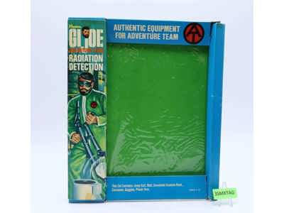 Radiation Detector GI Joe Adventure Team 1972 Hasbro 12" Accessory BOX ONLY