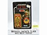 Han Solo Trench Coat 77 Back Star Wars ROTJ 1983 Kenner Action Figure NEW MOSC