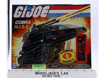 Cobra H.I.S.S. Tank W/ Driver 100% Complete G.I. Joe 2020 Hasbro Vehicle