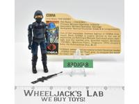 Cobra Trooper V1 Straight Arm 100% Complete G.I. Joe 1982 Hasbro Vintage