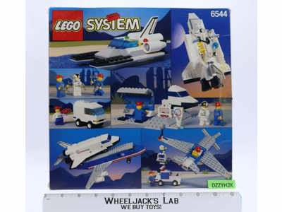 #6544 Launch Command Shutle 100% Complete Lego 1995 Town Systems