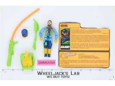 Ozone V1 100% Complete G.I. Joe 1991 Hasbro Action Figure Vintage