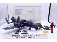 Cobra Rattler W/ Wild Weasel GI Joe 1984 Hasbro Vintage Action Figure Vehicle