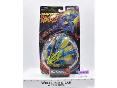 Spittor Transmetals 2 100% Complete MOSC Beast Wars Transformers 1999 Figure