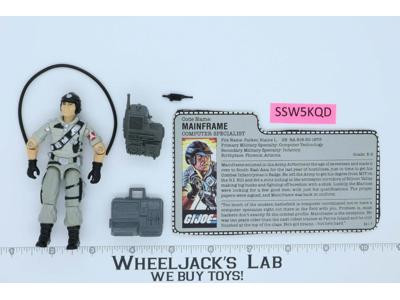 Mainframe V1 100% Complete G.I. Joe 1986 Hasbro Vintage Action Figure