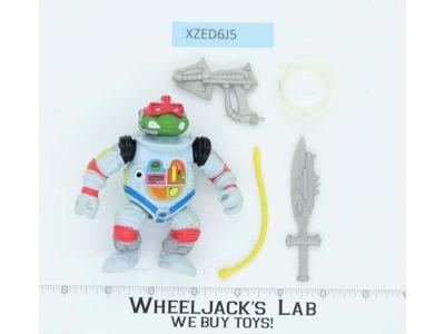 Space Cadet Raph 100% Complete Teenage Mutant Ninja Turtles TMNT Playmates 1990