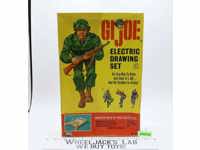 Electric Drawing Set GI Joe 1965 Lakeside Toys Vintage Child Artist's Kit