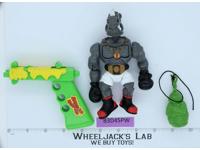 Power Punchin' Rocksteady Complete Smash 'Em Bash 'Em TMNT Turtles 1992 Playmate