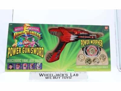Power Gun/Sword Power Morpher WORKS Mighty Morphin Power Rangers 1993 Bandai