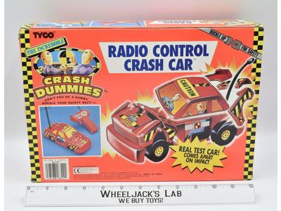 Radio Control Crash Car The Incredible Crash Dummies 1992 Tyco NEW SEALED MISB