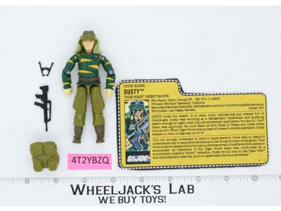 Dusty V2 TIGER FORCE 100% Complete G.I. Joe 1988 Hasbro Vintage Action Figure