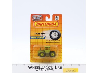 Tractor 1600 Turbo MB 73 Die-Cast Metal Matchbox 1990 MOSC New Sealed