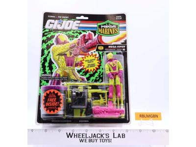 Mega Viper Mega Marines GI Joe 1992 Hasbro Action Figure NEW MOSC SEALED