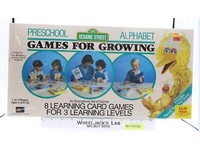 Preschool Alphabet Games Sesame Street 1986 International Games NEW MISB
