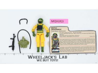 Airtight V1 100% Complete G.I. Joe 1985 Hasbro Vintage Action Figure