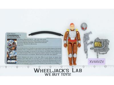 Charbroil V1 100% Complete G.I. Joe 1987 Hasbro Vintage Action Figure