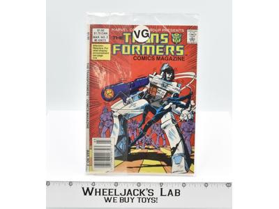 The Transformers Comics Magazine Jan No 2 Optimus Prime Megatron G1