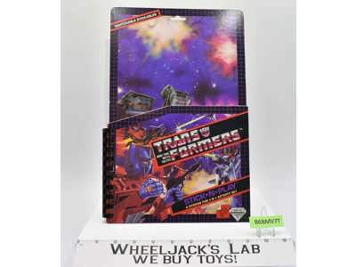 STICK-N-PLAY Sticker Activity Set Transformers 1983 Hasbro Vintage