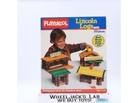 Original Lincoln Logs w/ Storage Box #887 1989 Playskool Vintage NEW MISB Sealed