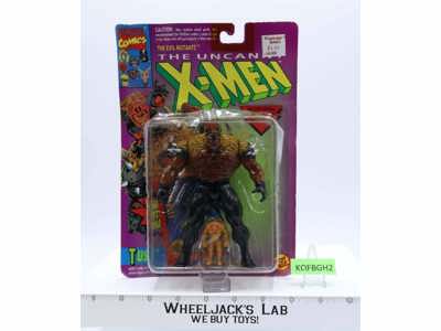 Tusk Surprise Attack Mutant The Uncanny X-Men Marvel Card 1993 Toy Biz MOSC