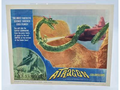 Atragon 1964 Sci-fi/Horror Movie Lobby Card Poster 11x14