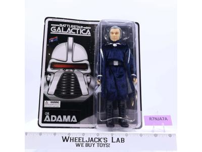 CDR. Adama 8" Battlestar Galactica Bif Bang Pow MOSC NEW 2012 Action Figure