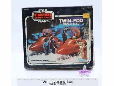 Twin Pod Cloud Car 100% Complete W/Box Star Wars ESB 1980 Kenner Figure Vehicle