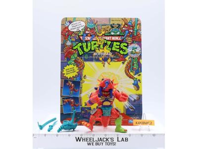 Hot Head 100% Complete W/Card TMNT 1992 Playmates Vintage Action Figure