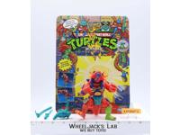 Hot Head 100% Complete W/Card TMNT 1992 Playmates Vintage Action Figure