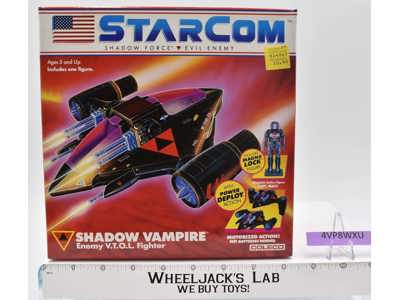 Shadow Vampire WORKS Complete Starcom 1986 Coleco Action Figure Vehicle