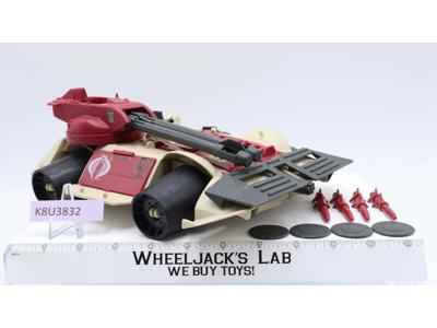 Cobra Rage 100% Complete GI Joe 1990 Hasbro Action Figure Vehicle