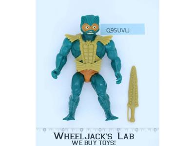 Mer-Man 100% Complete He-Man Masters of the Universe MOTU Mattel 1982 Vintage