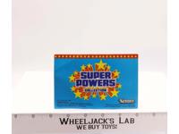 DC Super Powers Original Brochure Booklet Pamphlet 1984 Vintage Kenner