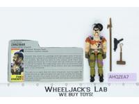 Zanzibar V1 100% Complete G.I. Joe 1987 Hasbro Vintage Action Figure