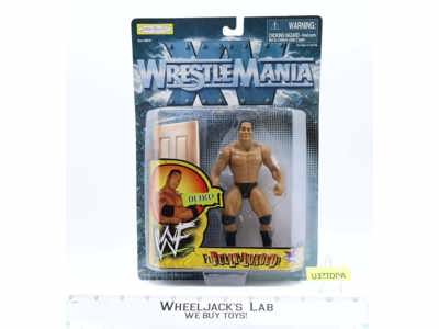 The Rock Fully Loaded WWF Wrestling 1998 Jakks Pacific NEW MOSC SEALED