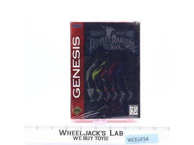 Mighty Morphin Power Rangers The Movie SEGA Genesis 1995 NEW SEALED Vintage MISB
