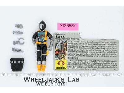 B.A.T.S. V1 100% Complete G.I. Joe 1986 Hasbro Vintage Action Figure