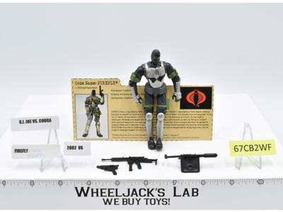 Firefly V6 100% Complete G.I. Joe 2002 Hasbro Action Figure