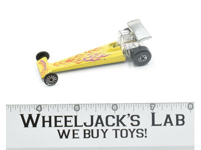 Inferno Yellow 1975 Black Wall Hot Wheels Mattel Vintage RL