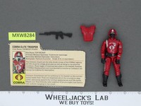 Crimson Guard V1 HOLLOW 100% Complete G.I. Joe 1985 Hasbro Vintage Action Figure