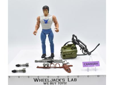 Fire Power John Rambo Sylvester Stallone Rambo 1986 Coleco Action Figure Vintage