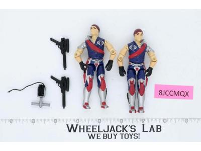 Tomax & Xamot V1 100% Complete G.I. Joe 1985 Hasbro Vintage Action Figure
