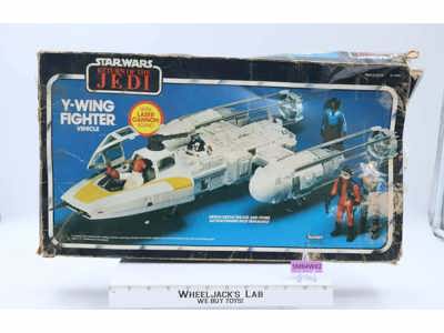 Y-Wing 100% Complete W/Box Star Wars ROTJ 1983 Vintage Kenner Action Figure