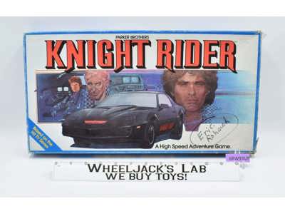 Knight Rider High Speed Adventure Board Game 1982 Parker Brothers