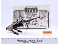 Speeder Bike 100% Complete Star Wars ROTJ 1983 Kenner Action Figure Vehicle