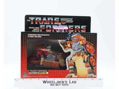 Wreck-Gar W/Box 100% Complete 1986 Vintage Hasbro G1 Transformers Action Figure