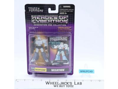 Megatron Heroes of Cybertron Transformers Hasbro 2001 Action Figure NEW MOSC