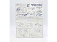 Missile Command Headquarters Blueprints G.I. Joe 1982 Hasbro Vintage