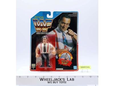 IRS Irwin R Schyster WWF Wrestling 1992 Hasbro Action Figure NEW MOSC SEALED